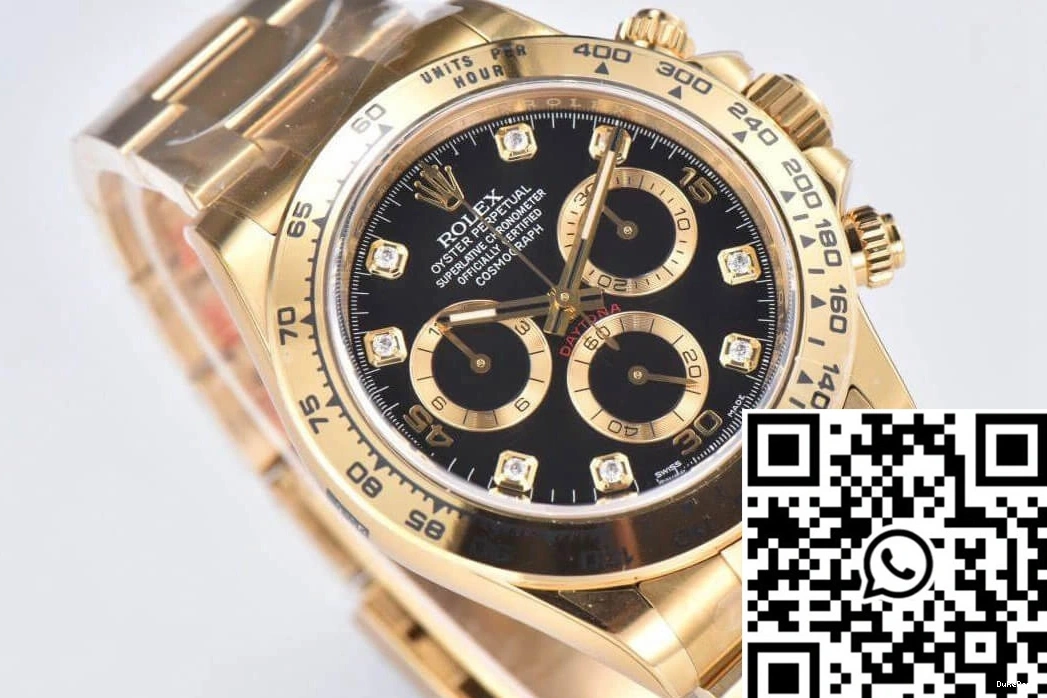 M116508-0016 Dial Daytona Cosmograph Rolex Diamond Factory Clean 1126